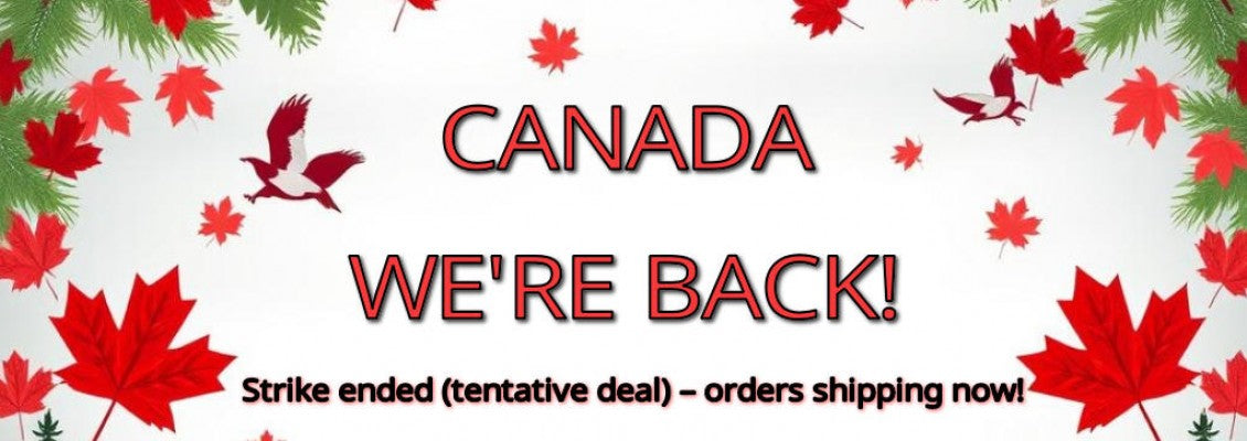 Canadian Shipping is Back!