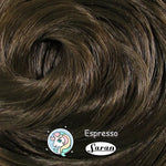 Espresso Saran Doll Hair - Deep cool-toned brunette fiber, perfect for vintage Barbie and Integrity doll restorations.