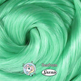 Seafoam Saran Doll Hair