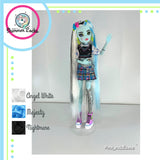 Angel White Nylon Doll Hair