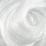 Angel White Nylon Hair - Bright white reroot fiber for Rainbow High and Monster High dolls. A cooler, brighter alternative to Ivory Saran.
