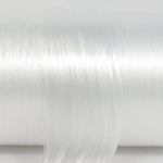 Angel White Nylon Doll Hair - Crisp pure white fiber for Storm (X-Men) and custom reroots. Silky nylon for high-definition curls.