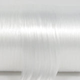 Angel White Nylon Doll Hair - Crisp pure white fiber for Storm (X-Men) and custom reroots. Silky nylon for high-definition curls.