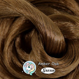 Amber Oak Saran Doll Hair