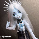 Angel White Nylon Doll Hair