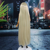 Ash Blonde 2-Shade Nylon Doll Hair