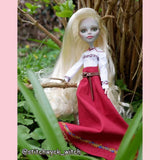 Baby Blonde Nylon Doll Hair