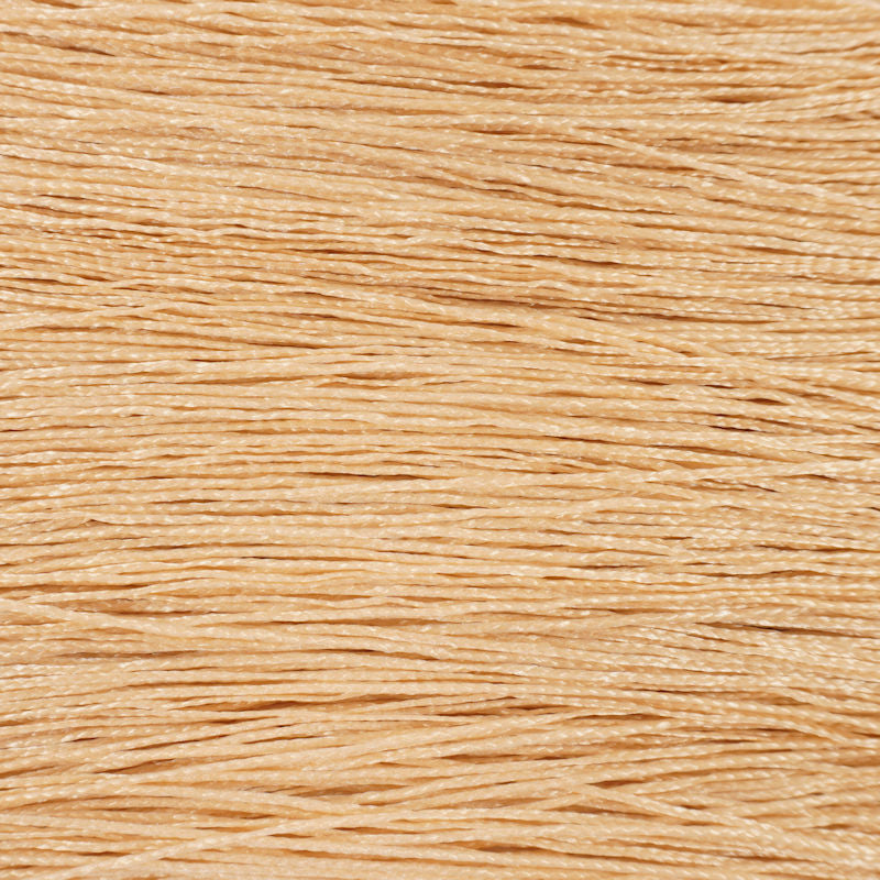 Burlesque Blonde nylon doll hair micro braids in a warm, honey golden blonde. The 1.5mm mini braids run horizontally across the frame in this close-up texture shot.
