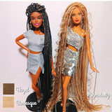 Nightmare Nylon Doll Hair Micro Braids