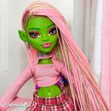 Candy Kiss Micro Braids Nylon Doll Hair