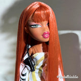 Carrot Cake Saran Doll Hair