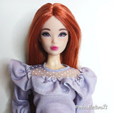 Carrot Cake Saran Doll Hair