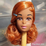 Carrot Cake Saran Doll Hair
