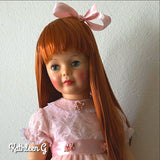 Chestnut Nylon Doll Hair