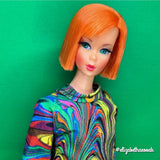 Clementine Saran Doll Hair