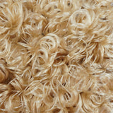 Blonde Splendor Curly Nylon Doll Hair 5mm 10mm 20mm