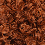 Chestnut Curly Nylon Doll Hair 5mm 10mm 20mm