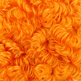 Orange Squeeze Curly Nylon Doll Hair 5mm 10mm 20mm