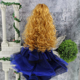 Tuscan Amber Nylon Doll Hair
