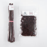 Annatto 5mm Curly Nylon Doll Hair