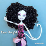 Nightmare Curly Nylon Doll Hair 5mm 10mm 20mm
