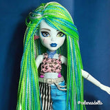 Desert Jewel Micro Braids Nylon Doll Hair