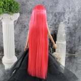 Electric Pink Nylon Doll Hair
