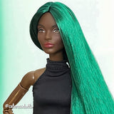 Emerald Nylon Doll Hair