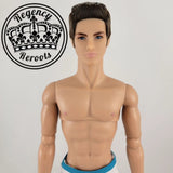 Espresso Saran Doll Hair