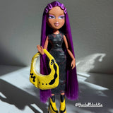 Exotic Grape Saran Doll Hair