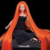 Forge Fire Nylon Doll Hair