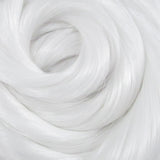 White Glow in the Dark Doll Hair