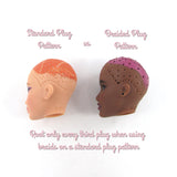 Abyss Micro Braids Nylon Doll Hair