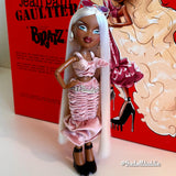 Ivory White Saran Doll Hair