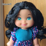 Nightmare Black Nylon Doll Hair