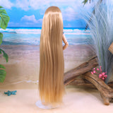 Khaki Nylon Doll Hair