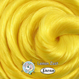 Lemon Zest Saran Doll Hair