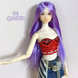 Lilac Nylon Doll Hair