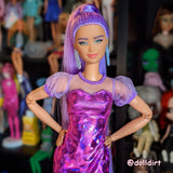 Lilac Nylon Doll Hair