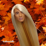 Lotus Blonde 2-Shade Nylon Doll Hair
