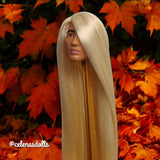 Lotus Blonde 2-Shade Nylon Doll Hair