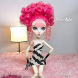 Luau Curly Nylon Doll Hair 5mm 10mm