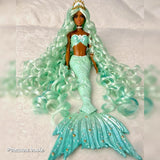Meadow Mint Nylon Doll Hair