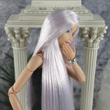 Lunaria Metallic Nylon Doll Hair