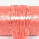 Coral Blush Nylon Doll Hair