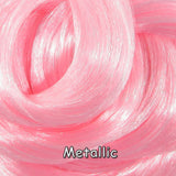 Pink Glitz Metallic Nylon Doll Hair