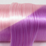 Pink to Violet UV Doll Hair