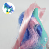 Pink to Violet UV Doll Hair