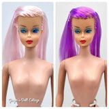 Pink to Violet UV Doll Hair