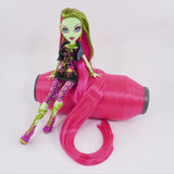 Pizzazz Pink Nylon Doll Hair